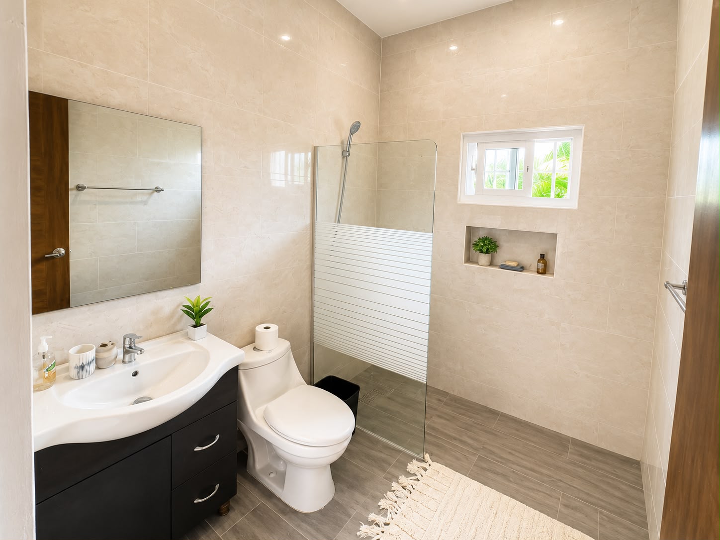 Baño privado con ducha